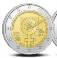 2 Euro BELGIEN - 2023 (FR) - Frauenwahlrecht